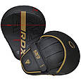 Лапи боксерські RDX F6 KARA Matte Golden, фото 3