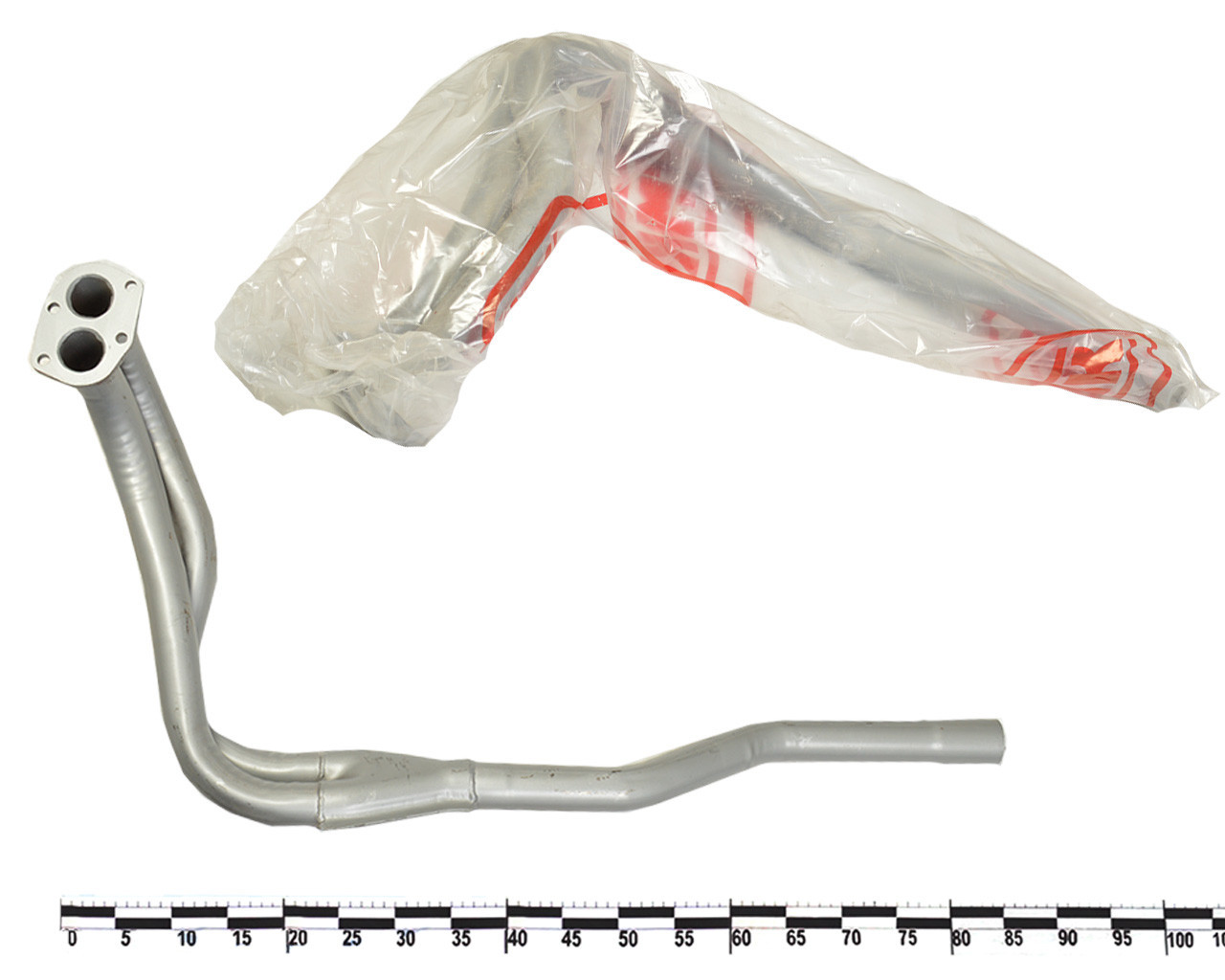 Труба приймальна глушника ВАЗ 2121 короткий човен, фото 1