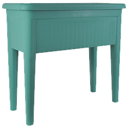 Горщик для квітів на ніжках Ayakli 60 л зелений