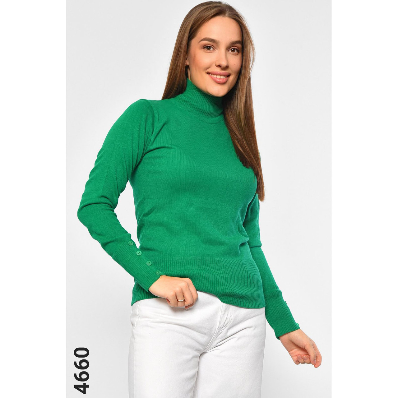 Жіночий светр із горлом стійка "Кашемір" Розміри: 46- 50 (31003-3), фото 1