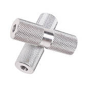 Пеги Duuti, для BMX пари, M10, 70 мм, алюміній, сріблястий (C-PZ-3547)