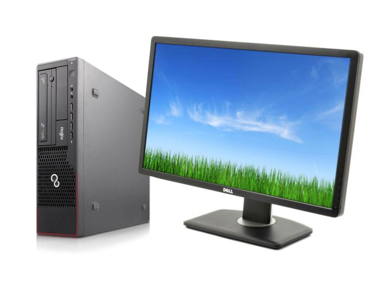 ПК+Монітор Fujitsu Esprimo E700 SFF/ Core i5-2400/ 8 GB RAM/ 500 GB HDD/ HD 2000 + Dell P2412Hb 24" 1920x1080