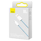 Кабель Type-C 100 Вт 2м синій Baseus Dynamic CALD000703 kr, фото 5