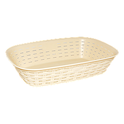 Хлібний кошик під ротанг бежевий