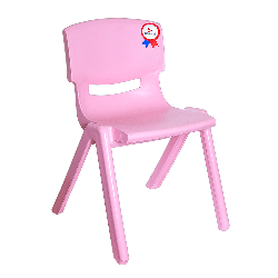 Стілець дитячий Irak Plastik Jumbo №2 рожевий