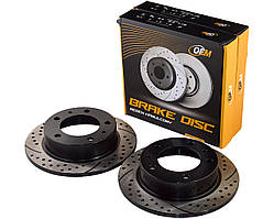 Диск гальмівний передній ВАЗ 21214, 2131, Urban (з 2016) (під маточину з дворядним підшипником) перфорація