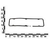 Прокладка клапанної кришки ГАЗ 24 тонка чорна*, фото 2