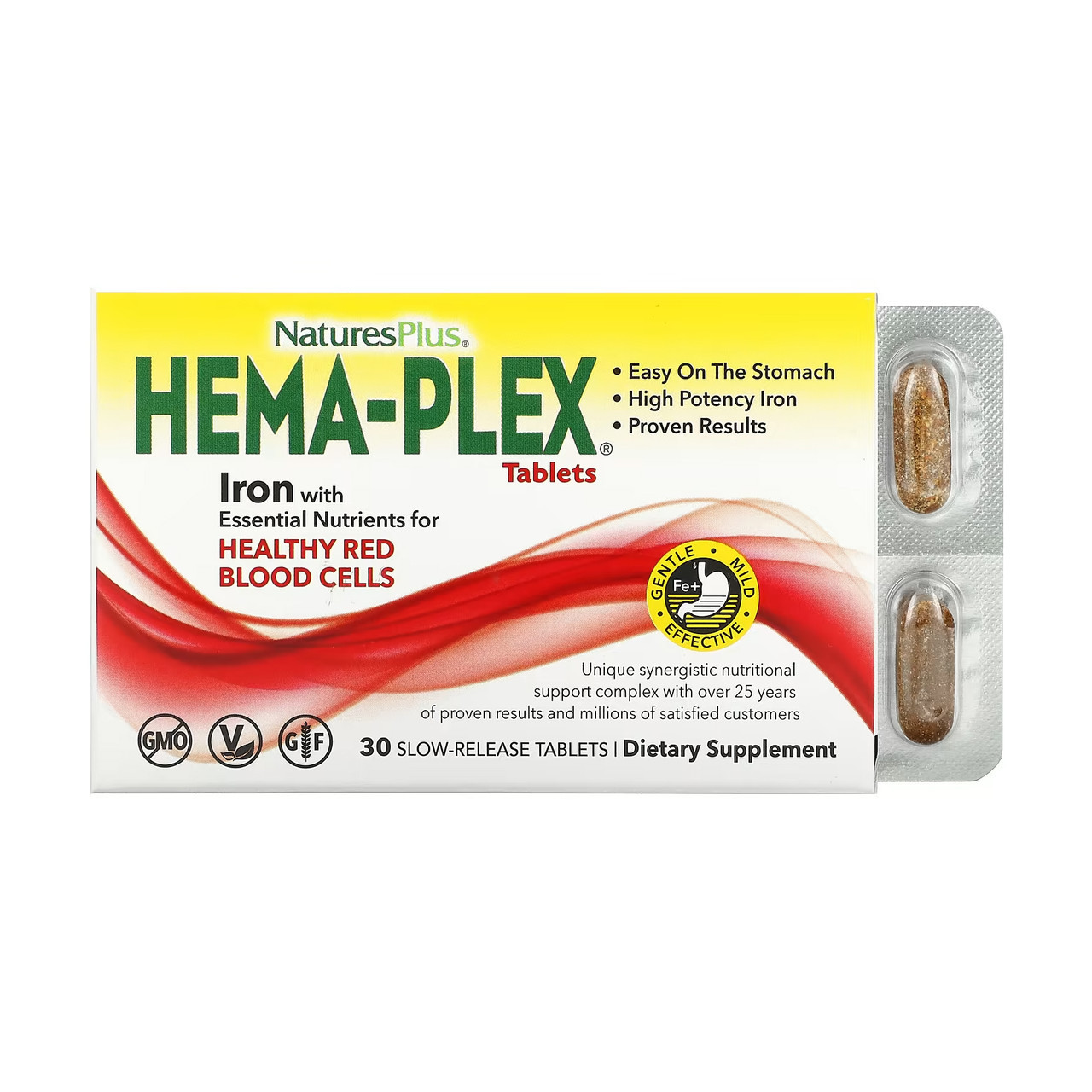 Hema-Plex - 30 tabs (blister), фото 1