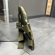 Балістичний захист стегон 1 класу, малий, Мультикам, захист ніг від уламків, балістичний пакет 1 класу Піксель, фото 7