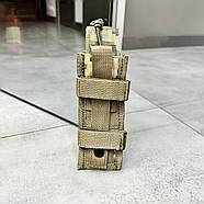 Підсумок під турнікет, Мультикам, з системою Моллі, Cordura 1000D, WINTAC,тактичний чохол під турнікет на Моллі, підсумок на моллі Піксель, Піксель, фото 4