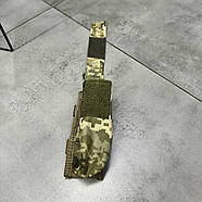 Підсумок під турнікет, Мультикам, з системою Моллі, Cordura 1000D, WINTAC,тактичний чохол під турнікет на Моллі, підсумок на моллі Піксель, Піксель, фото 7