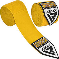 Бинти для боксу RDX WX Professional Boxing Hand Wraps Yellow (4.5м.)