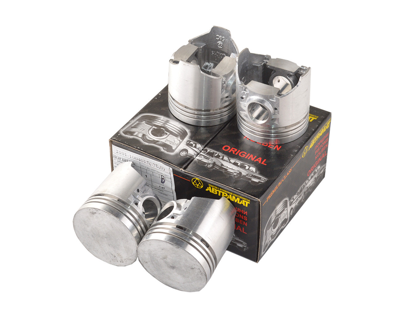 Поршень ВАЗ 2101 (76,0 B) (к-т 4 шт.), фото 1