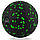 Масажний м'яч PowerPlay PP-4351 Epp Massage Ball (d10) Чорно/Зелений, фото 2