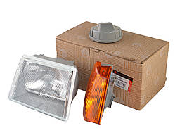 Фара ЗАЗ 1102, прав., жовтий покажчик