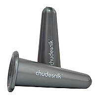 Вакуумні банки для масажу особи, Чудо банки 2 шт./уп. БМП-20, Сріблясті, банки масажні для обличчя