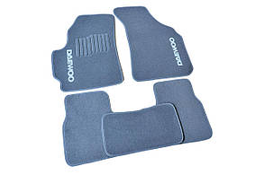 Ворсові килимки Daewoo Matiz (1998-2008-) /Сірий,кт-5шт AVTM GRCR1121
