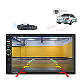 Автомагнітола з екраном 7018 short (коротка) USB+Bluetooth 2DIN 7 дюймів, фото 6