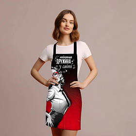 Фартух 3D Найкраща дружина у світі 4164 17561 80х60х24 см yL.