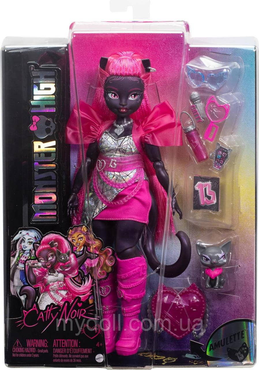 Лялька Монстер Хай Кетті Нуар Monster High Catty Noir Doll HXH76 Mattel Оригінал