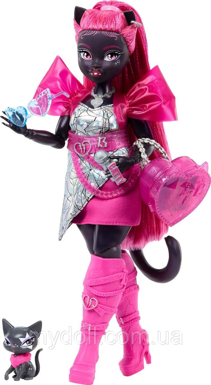 Лялька Монстер Хай Кетті Нуар Monster High Catty Noir Doll HXH76 Mattel Оригінал