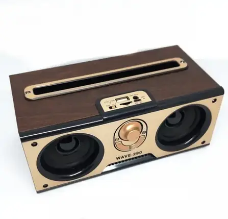 Колонка Bluetooth JEDEL 218 WOODEN, фото 1