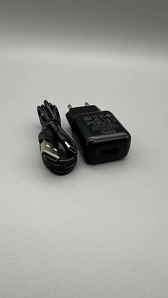 СЗУ адаптер 220V HOCO C96A 1USB + кабель Type-C, фото 1