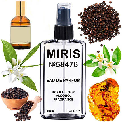 Парфуми MIRIS No58476 (аромат схожий на Black Pepper & Amber Neroli) Унісекс 100 ml, фото 1