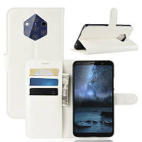 Чохол-книжка Litchie Wallet для Nokia 9 PureView White