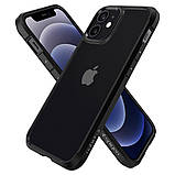 Чохол Spigen для iPhone 12 mini 5.4" (2020) Ultra Hybrid, Matte Black (ACS01746), фото 3