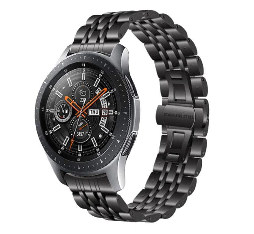 Металевий ремінець Primo Steel Link для годинника Samsung Galaxy Watch 46mm (SM-R800) - Black