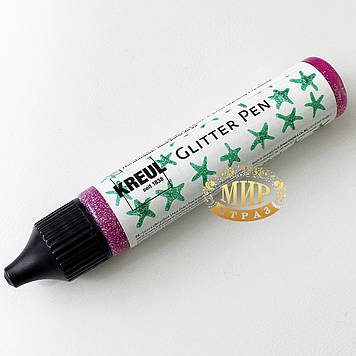 Глітерний олівець 29ml, Малиновий