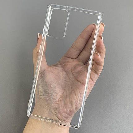 Чохол для Samsung Galaxy Note 20 силіконовий чохол на телефон самсунг нот 20 прозорий nsp, фото 1