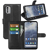 Чохол-книжка Litchie Wallet для Nokia G60 5G Black