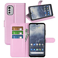 Чохол-книжка Litchie Wallet для Nokia G60 5G Light Pink
