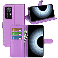 Чохол-книжка Litchie Wallet для Xiaomi Redmi K50 Ultra Violet