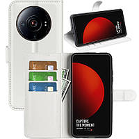 Чохол-книжка Litchie Wallet для Xiaomi 12S Ultra White