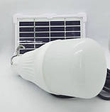 Кемпінгова LED-лампа із сонячною панеллю CCLAMP CL-022 акумуляторний світильник підвісний з гачком, фото 3