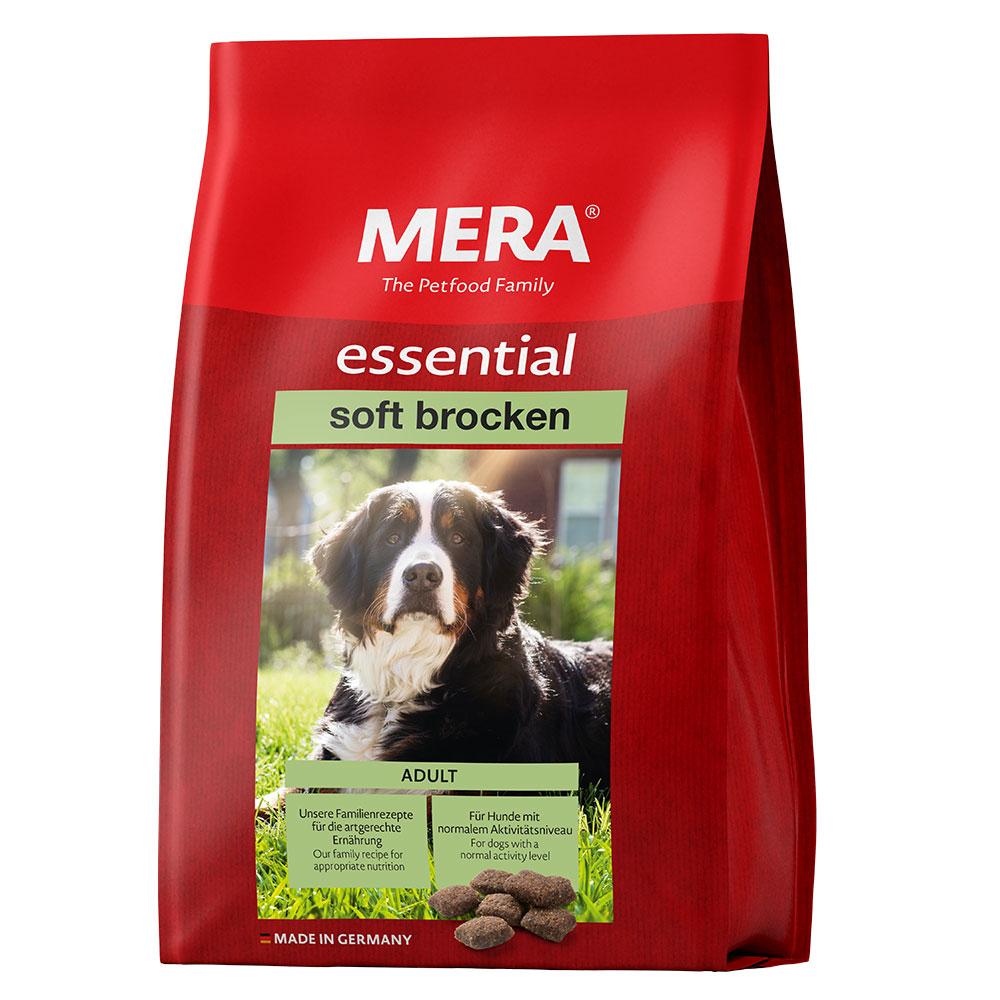 Сухий корм MERA essential Soft Brocken для собак з нормальним рівнем активності, м'яка крокета, 12.5 кг (*)