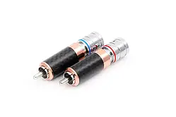 RCA роз'єм AirBase NA1024 Silver Gold (пара)