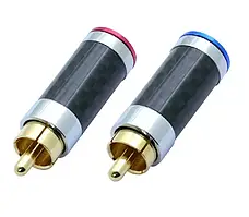 RCA роз'єм AirBase NA1027 Silver Gold (пара)