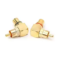 RCA кутовий перехідник AirBase NA1035 (пара)