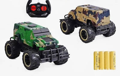 Іграшковий військовий джип Hummer на р/у для дітей Радіокерована машинка броньовик позашляховик на пульті