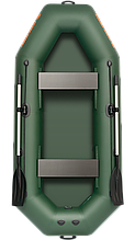 Надувна лодка Колібрі К-280Т(S) 2 місцева з ПВХ 850 г/м² для риболовлі та прогулянок з мотором до 3.5 к.с.