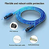 Цифровий оптичний аудіокабель Vention TOSLINK PRO, 2m, M/M, Digital Audio (BAEBH), фото 3