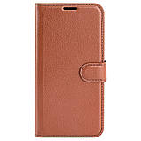 Чохол-книжка Litchie Wallet для Motorola Edge 40 Neo Brown, фото 3