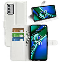Чохол-книжка Litchie Wallet для Nokia G42 White