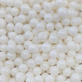 Декоративні перлини — Рожеві перламутрові Ø 10 мм — 1 кг