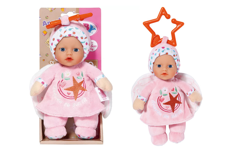 Лялька Baby Born For babies Рожеве янголятко 18 см (832295-2)