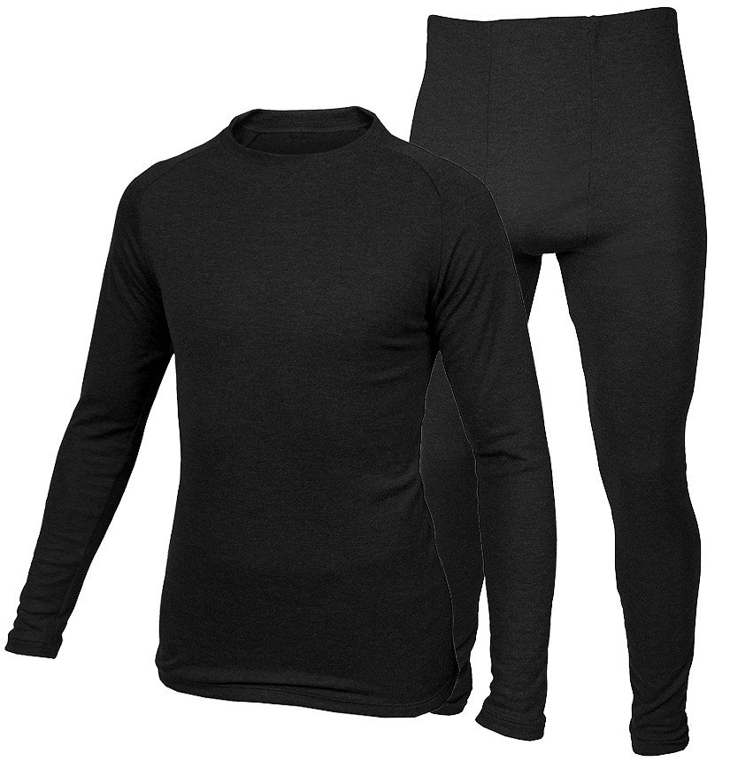 Комплект зимової чоловічої термобілизни Accapi Tecnosoft EVO, S (Black)